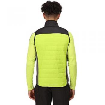 Regatta Men's Halton VI Lightweight Body Warmer Gilet - Water-repellent, Bright Kiwi/Black, Size: XXL