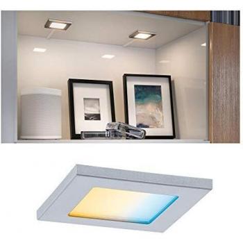 Spot LED Paulmann Clever Connect Pola 2,5 W, 60 lm, Blanco Ajustable (2700-6500K), Dimmable, Cromo Mate, 12 V