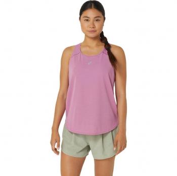 Camiseta de mujer Road Tank Asics lila