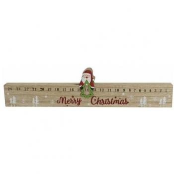 Calendario de Adviento con Marcador de Santa Claus