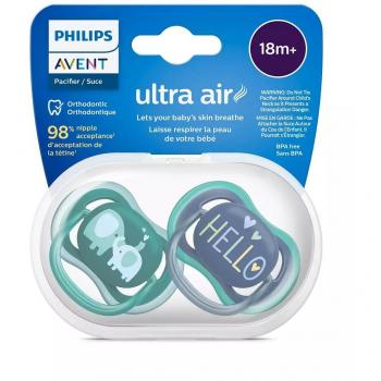 Philips Avent Ultra Air Pacifier with 2-Pack Orthodontic Design