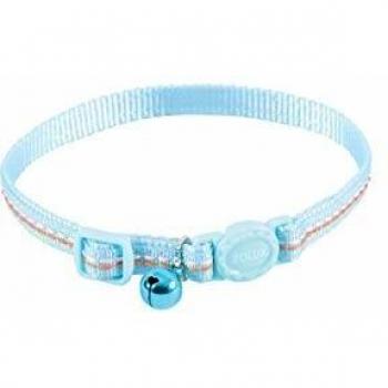 Collar ajustable de nylon para gato Tempo - azul