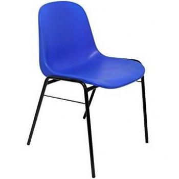 Piqueras Y Crespo PACK423AZ - Pack de 4 sillas de oficina, Azul