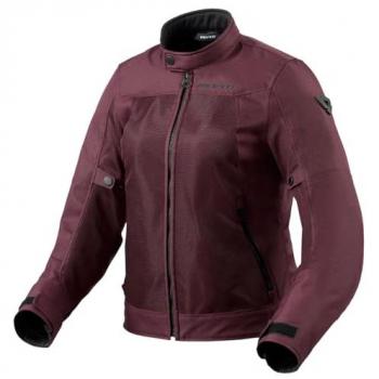 Chaqueta textil de motocicleta para mujer REV'IT! Eclipse 2 Lila