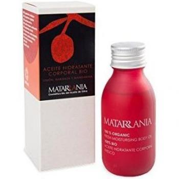 Matarrania Organic Moisturising Body Oil with Lemon, Orange & Tangerine, 100 ml