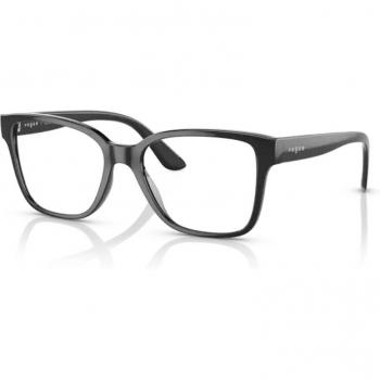 Vogue Eyewear VO5452 W44 Women's Eyeglasses Black Size 53 (Frame Only) - Blue Light Block Available