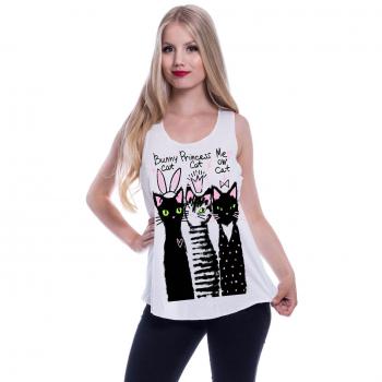 Innocent Pick Me Top Mujer Blanco XXL