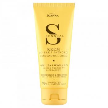 Crema Sensual Joanna para Manos Secas y Ásperas con Aceite de Argán 100 g