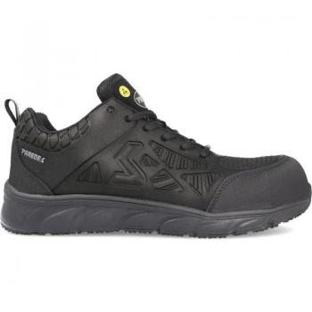 Zapatillas de Seguridad Paredes Jet Negro S3 ESD SRC para Mujer, Hombre y Niña