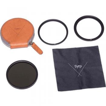 Filtro ND Variable Super Oscuro Syrp 82 mm - Densidad Neutra - Reduce Exposición de 5 a 10 Pasos (ND32 - ND1024) - Adaptadores de 72 y 77 mm y Estuche
