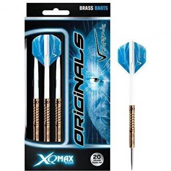 XQ MAX (Vincent Van Der Voort Original Steel Dardos (20 g, Azul, 20 g