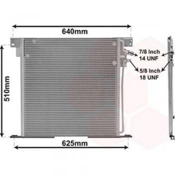 Condensador de aire acondicionado Internacional Radiators 30005220