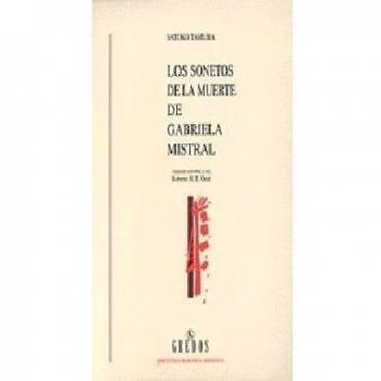 Sonetos muerte gabriela mistral
