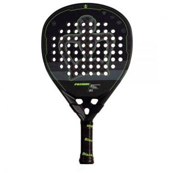 Pala de Padel Black Crown Patron 2024 - Forma Híbrida, Gama Alta, Control sobre Potencia