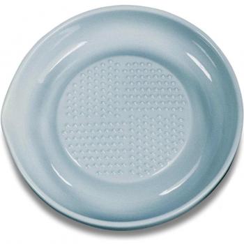 Kyocera CD-18, rallador de cerámica eficiente para frutas y verduras, que incluye un anillo de silicona para un soporte seguro, fácil de limpiar, diámetro 16 cm