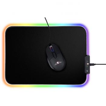 Alfombrilla gaming con luz RGB No Fear