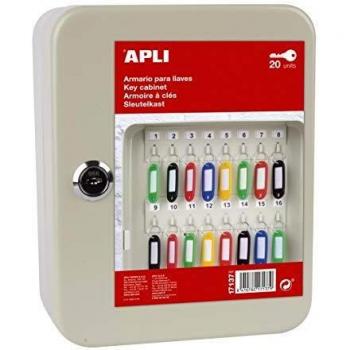APLI- Armario porta llaves, Color crema,