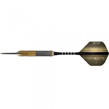 XQ MAX Falcon Brass Dart Set Steel Tip, Oro, 23 g
