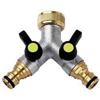 Aqua Control Altadex M120662 - Derivacion 2 vias Laton para mangeras