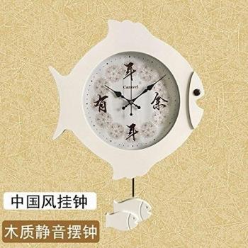Creativos Unici no-ticchettio Reloj de pared con péndulo oscilante