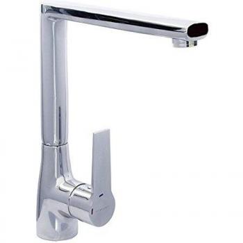 Clever 98694 Grifo de Cocina Monomando Caño Fundido Arctic Econature Cold Open, Xtreme, Cromado