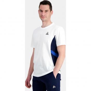 Camiseta Le Coq Sportif Saison 1 Tee SS N°1 M Hombre Blanco