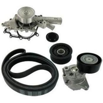 SKF Bomba de Agua + Kit de Correa Poli V VKMC 38021