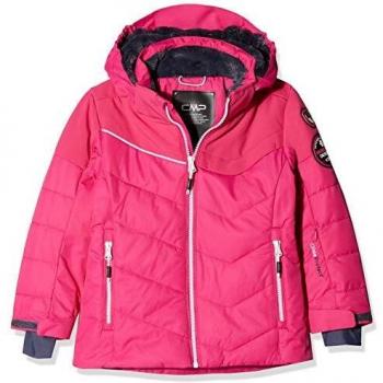 CMP Feel Warm Flock, Chaqueta Impermeable niña, niña, 38W0405, Strawberry, 152