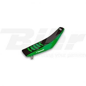 Funda de asiento Blackbird doble agarre 3 Kawasaki Negro/Verde 1432h