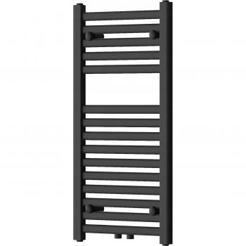 Radiador secatoallas eléctrico 315W 80x60cm Negro