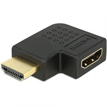 Adaptador HDMI Macho a Hembra 90° Izquierdo Delock, 1440p, Data + Video