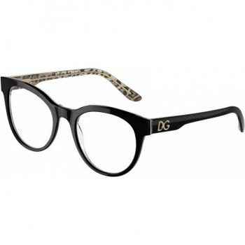 Dolce & Gabbana DG 3334 (3299) Women's Panthos Black Eyewear