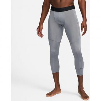 Nike Pro Mallas de fitness Dri-FIT 3/4 para hombre en color gris (talla XL)