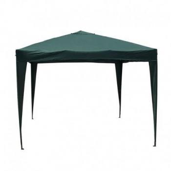 CARPA PLEGABLE 3x3 METÁLICA VERDE