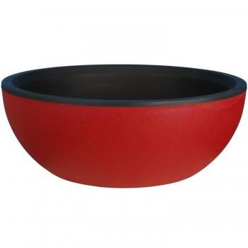 Maceta Riviera Granite Roja Ø 40 Cm para Jardín