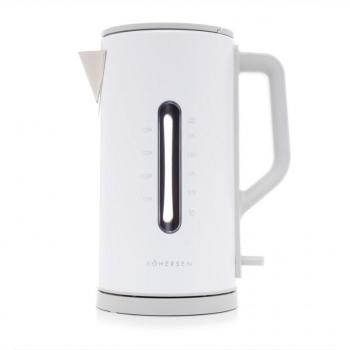 Hervidor eléctrico Kohersen Modern Matt A451 de acero inoxidable 1,7 L 3000 W con zonas Cool Touch y base giratoria