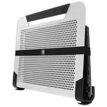 Cooler Master U3 Plus - Base de refrigeración para ordenador portátil, plateado