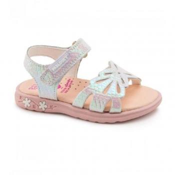 Sandalias de Niña PABLOSKY 113004 BLANC con diseño cómodo, suela antideslizante, cierre de velcro, material transpirable y plantilla acolchada