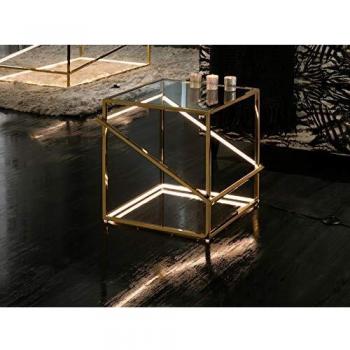 Schuller - Mueble Auxiliar - Mesa Moonlight Oro LED