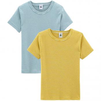 Petit Bateau tee Shirt MC_4813900, Camiseta de Tirantes para Niños, Mehrfarbig