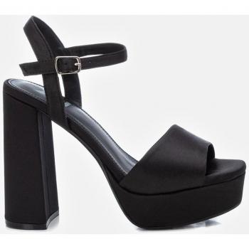 Sandalia Xti Tacón 13cm - Negro con Hebilla de Cierre