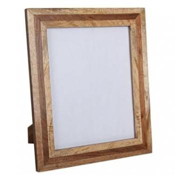 Marco de Fotos Romimex Marrón Madera 20 x 25 x 1 cm
