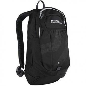 Regatta Bedabase II 15L Hardwearing Black Travel Backpack