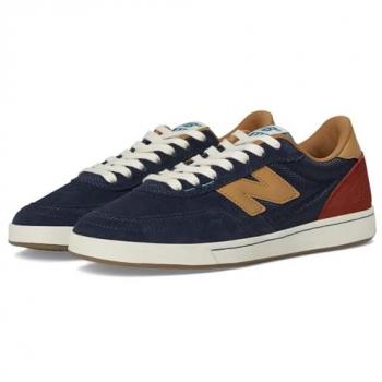 New Balance Numeric 440 V2 Blue/Beige Suede/Mesh Sneakers for Men and Women Size 42.5