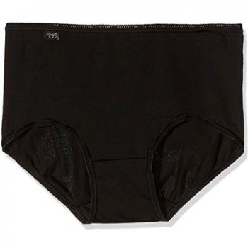 Braga midi mujer Sloggi 24/7 Microfibra (pack de 3) negro, talla 38