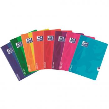 Cuaderno Oxford OpenFlex A4 48 Hojas Lisas 90g Tapa Plástico Flexible Colores Surtidos