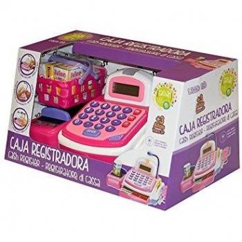 Tachan-Caja registradora little home, color rosa,