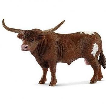 Schleich 13866 Texas Longhorn Bull Toy Figure