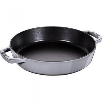 STAUB Paellera, Hierro Fundido, Gris Grafito, 26 cm