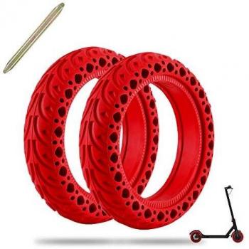 FYTENG Neumáticos sólidos compatibles con el Scooter eléctrico Xiaomi M365/Pro, Ruedas sólidas de Repuesto de 8 1/2x2, Accesorios para neumáticos M365, diseño de Panal, Antideslizante